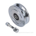 4''&6'' heavy duty gate double bearings power wheel